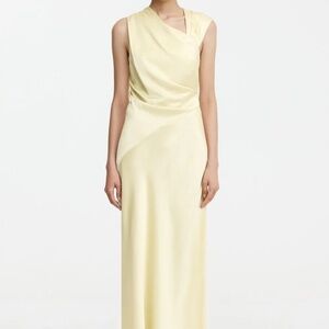Significant Other Becca Maxi Dress Size 4 Butter Yellow